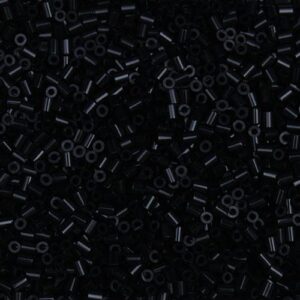BEADS MINI 2,6 mm bolsa 500 unds aprox - B002 Negro