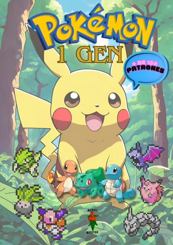 Pokemon Generación 1 (150 patrones)