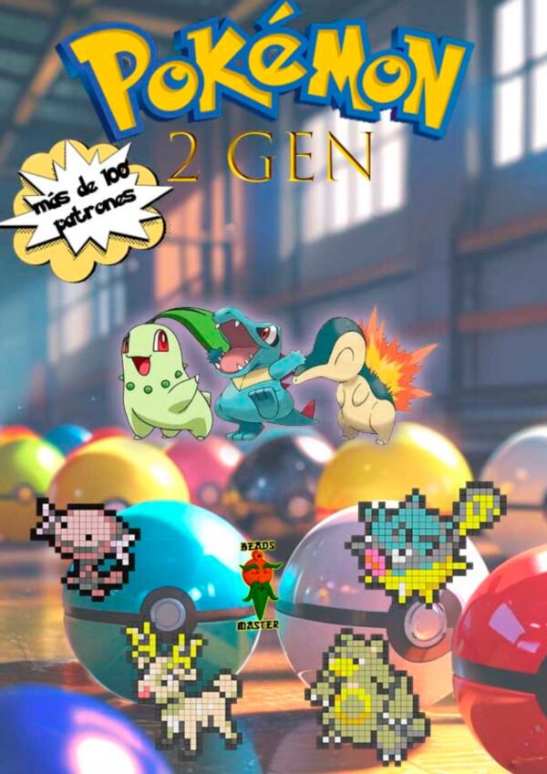 Pokemon Generación 2 (100 patrones)