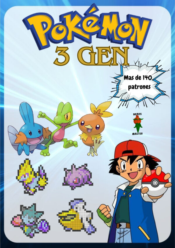 Pokemon Generación 3 (140 patrones)